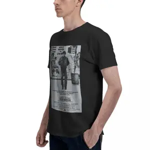 Kaos Pria Poster Pengemudi Taksi Kaus Katun Murni Lucu Lengan Pendek Kaus Leher Kru Atasan Leher Kru Asli 8 pengemudi taksi penjualan terbaik - №