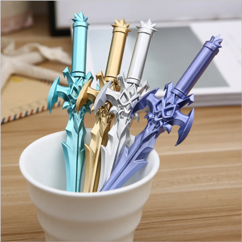 

24 Pcs Creative Stationery Cute Cool Gel Pens Set Student Learning Gift Reward Office Accessories