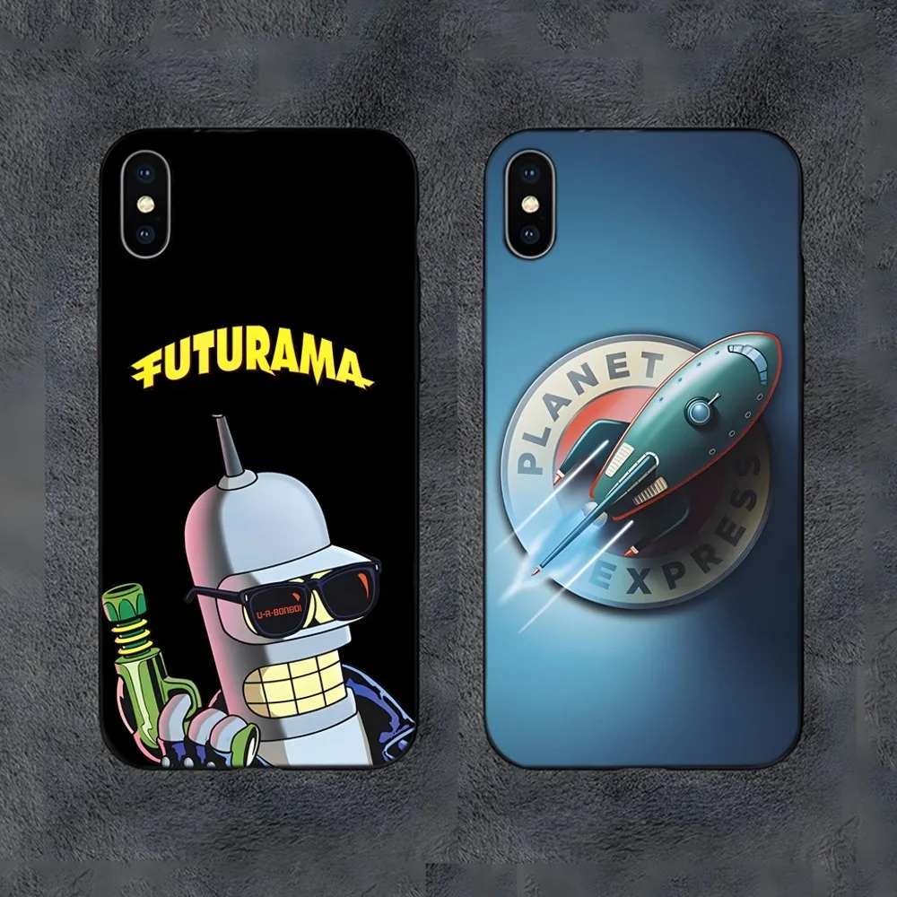 Cartoon F-Futurama Robot Bender Phone Case For Samsung S21,S22,S23,S30,Ultra,S20,S30,Plus,S21 Fe,10,9,5G Silicone Cover