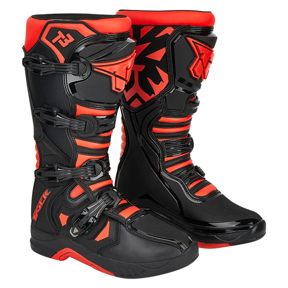 Boots For Motorcyclist Man Cushioning Road Cycling Shoes Consolidate Stability Off Road Racing Boots Wear Resistant Botas Moto