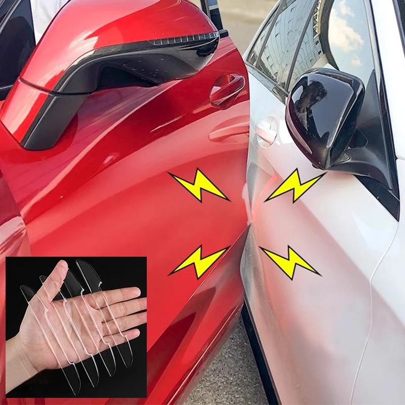 

Car Door Edge Protector Sticker For VW Volkswagen AUDI TOYOTA Hyundai KIA SKODA Bumper Rearew View Cover Anti-collision Strip
