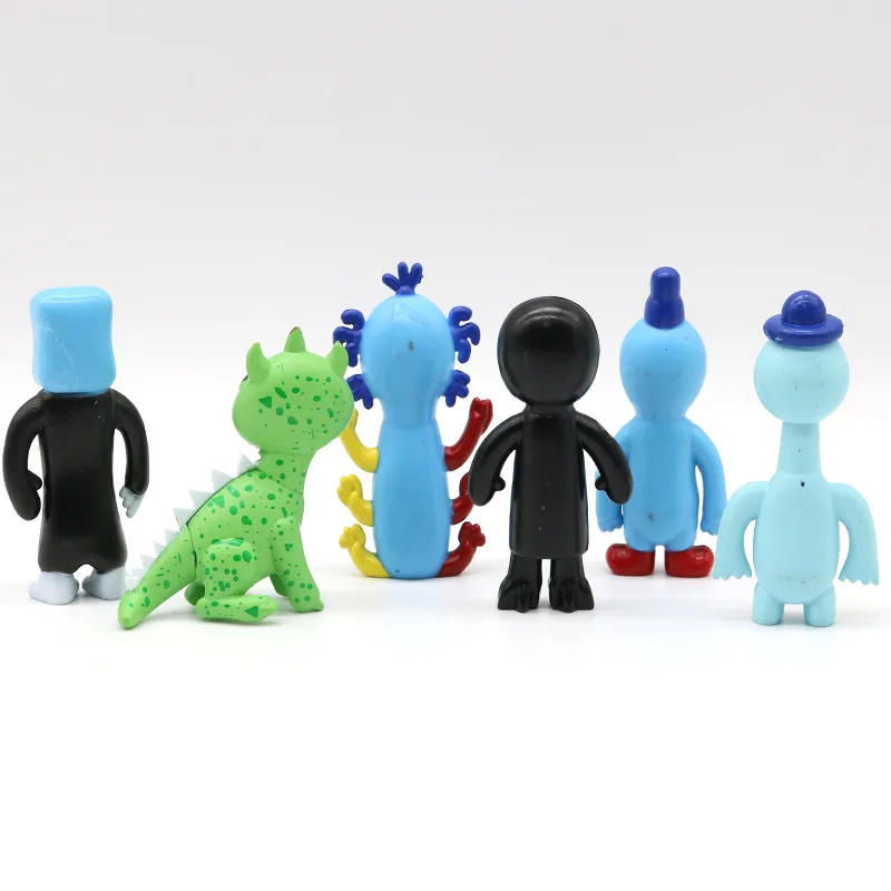 Leão piano dragão bobby 4 gato sorridente animais figura de ação designer brinquedos decoração desktop alívio do estresse gadget presentes para crianças