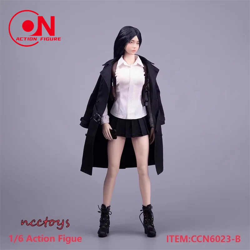 Ncctoys 1/6 CCN6023 سترة واقية أنثى أسود كاكي الملابس الخارجية الملابس نموذج صالح 12 ''الجندي TBL S07C S16A عمل الشكل الجسم