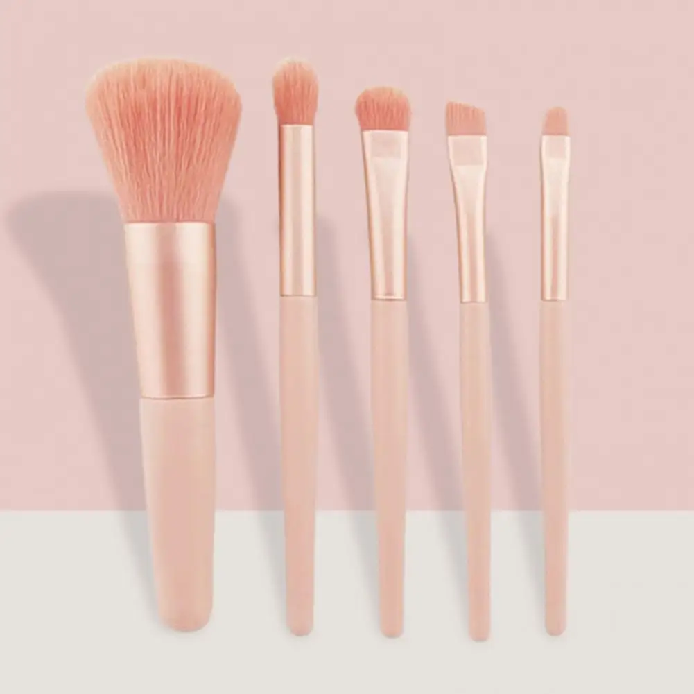 Prático Leve Maquiagem Brush Set, pincel de blush, rosto denso Blush, base em pó, estudante, 1 conjunto