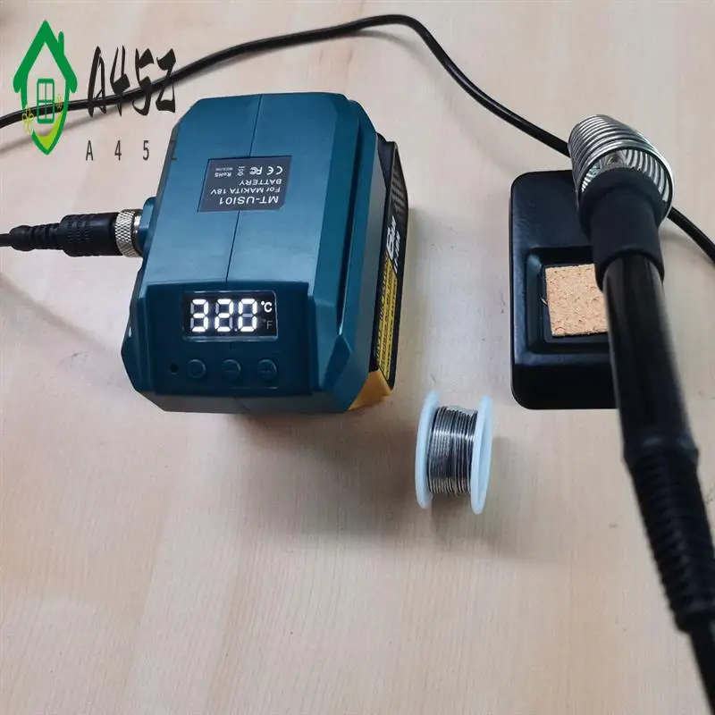 

A45Z-60W 480°C Portable Cordless Electric Soldering Iron Multifunction Electric Welding Machine For Battery