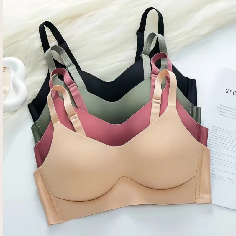 Drahtlose BHs für Frauen nahtlose Unterwäsche Push-up Bra lette atmungsaktiv ohne Stahlring Fitness Unterwäsche weibliche sexy Dessous