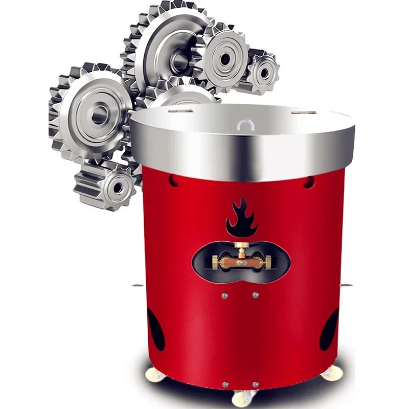 Kommerzielle multifunktionale vertikale Röstmaschine, gasgestoffeerte kleine Bratmelonenkerne, Walnüsse, elektrische Heizung von Zuckerfritteusen