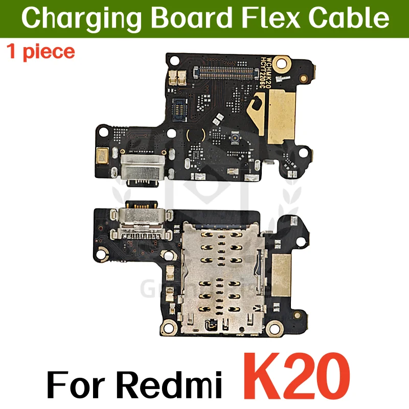 USB Charging Board Flex Cable For Redmi K20 K30i K30S K40 S K50 K60 Ultra K70 Ultra K70E Mi12T Mi13T Charger Port Dock Connector
