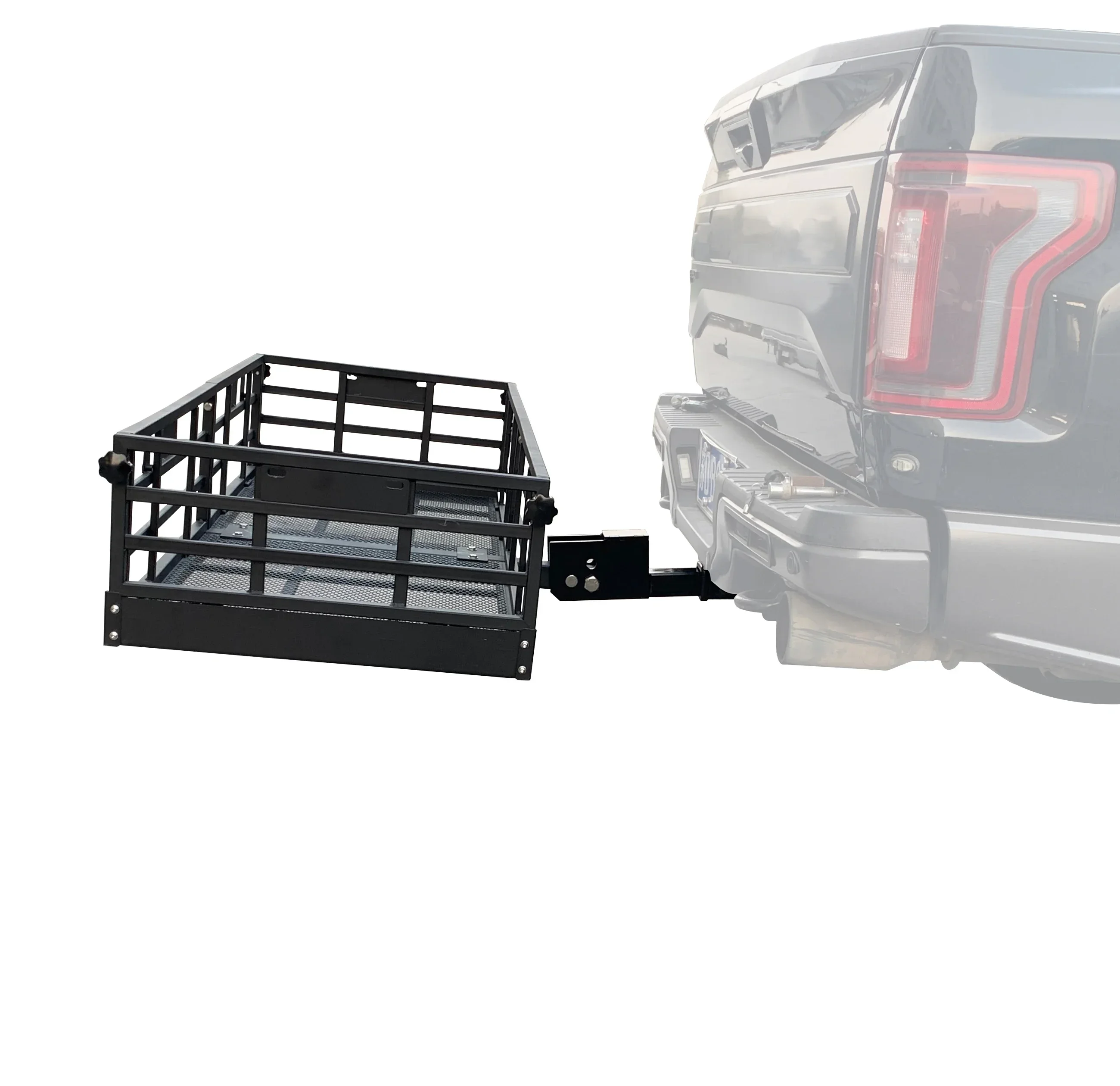 

Hot Sale Folding Pickup Tray Luggage Basket Truck Hitch Mount Cargo Carrier