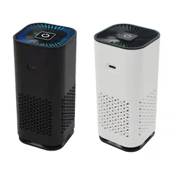 2023 New Negative Air Purifier Travel-Sized Car Air Cleaner Car Deodorizer for Removing Smoke, Pet Dander, Odors