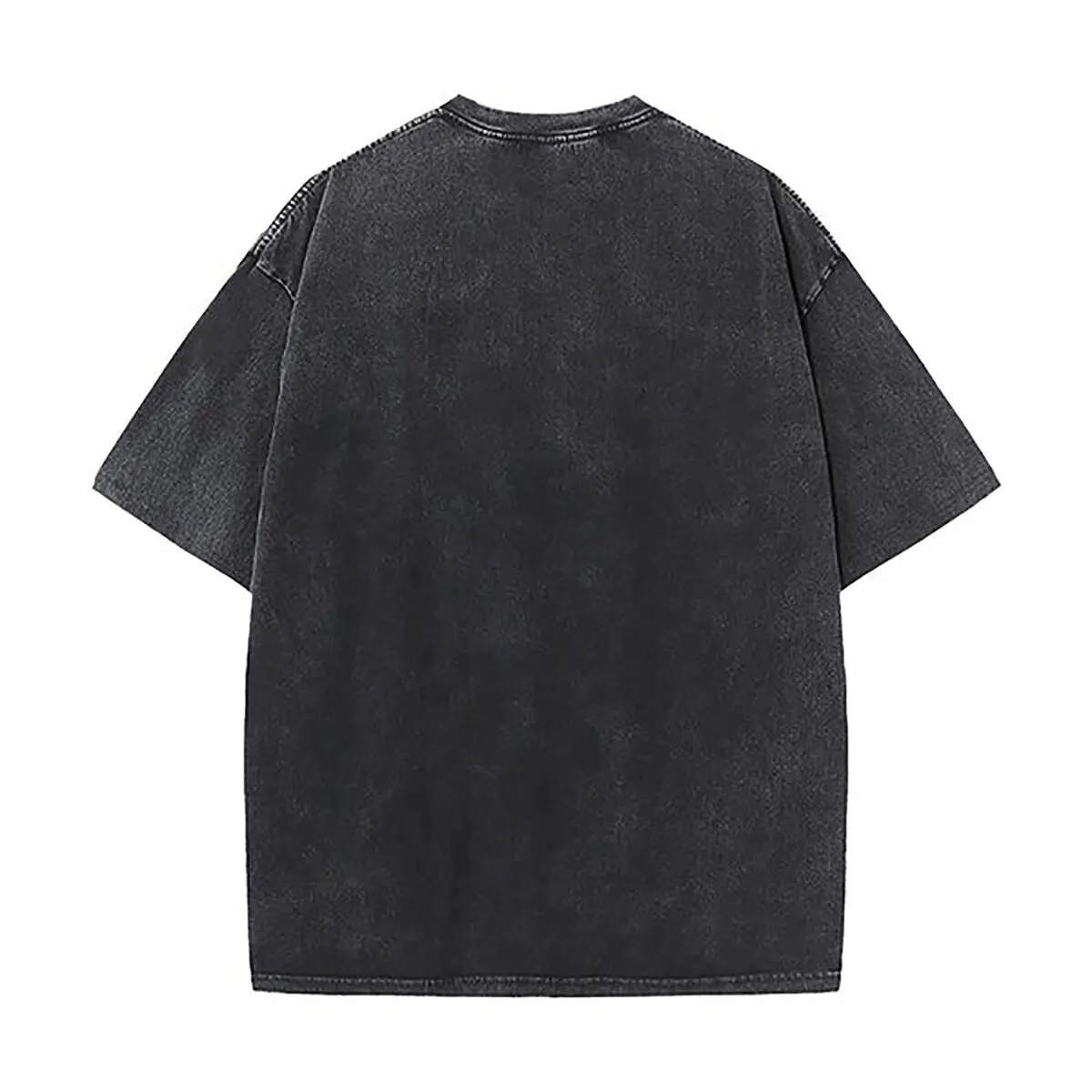 Muscular Buffalo Lifting Dumbbells Pain Gain Fitness Graphic Distressed Faded Baggy Streetwear Tops for Park Hangouts