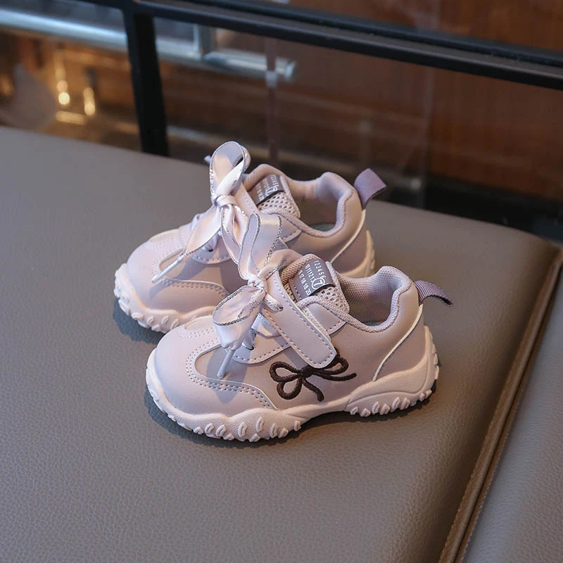 

2025 Children Casual Shoes for Girls Spring Autumn New Fashion Korean Style Soft Bottom Anti-slippery Versatile Baby Walk Shoes