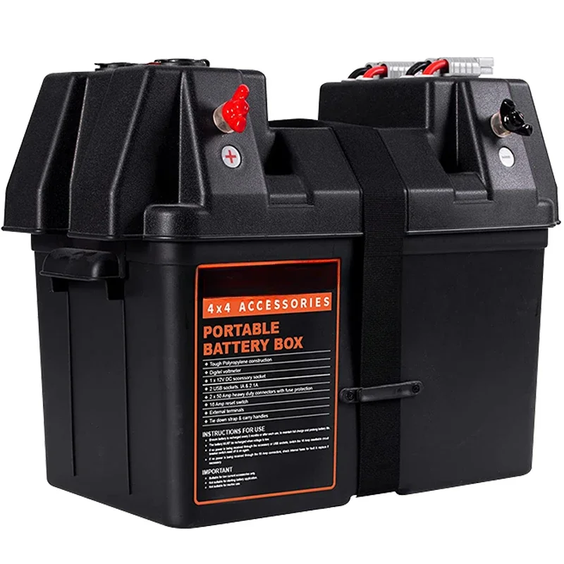 

General lithium battery box Outdoor off-road portable multi-function battery box 12V mobile power box