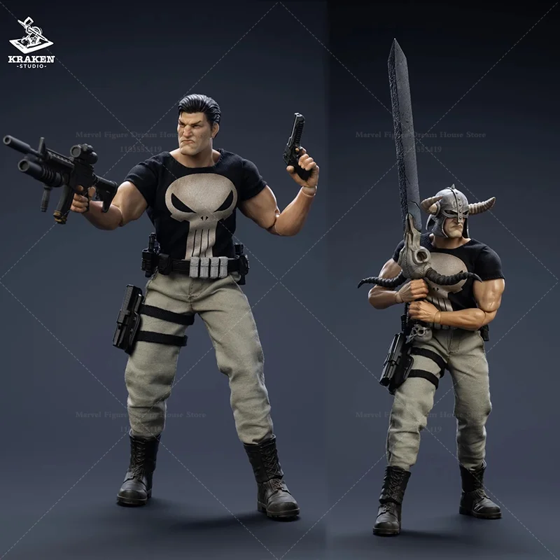 

In Stock Kraken Studio 1/12 Scale Criminal Buster Anti-Hero Castle Fighting Idea King 6-inch Full Set Action Figure Male Soldier