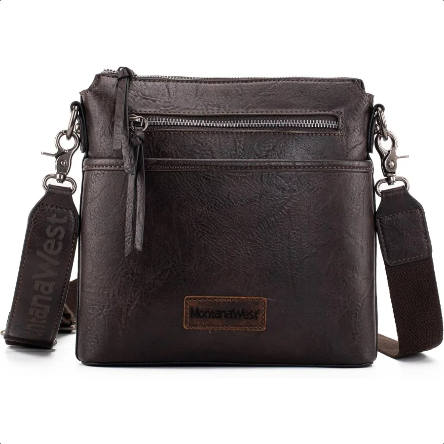 

Montana West Crossbody Bag for Women Multi Pocket Cross Body Bag Purses with Guitar Strap