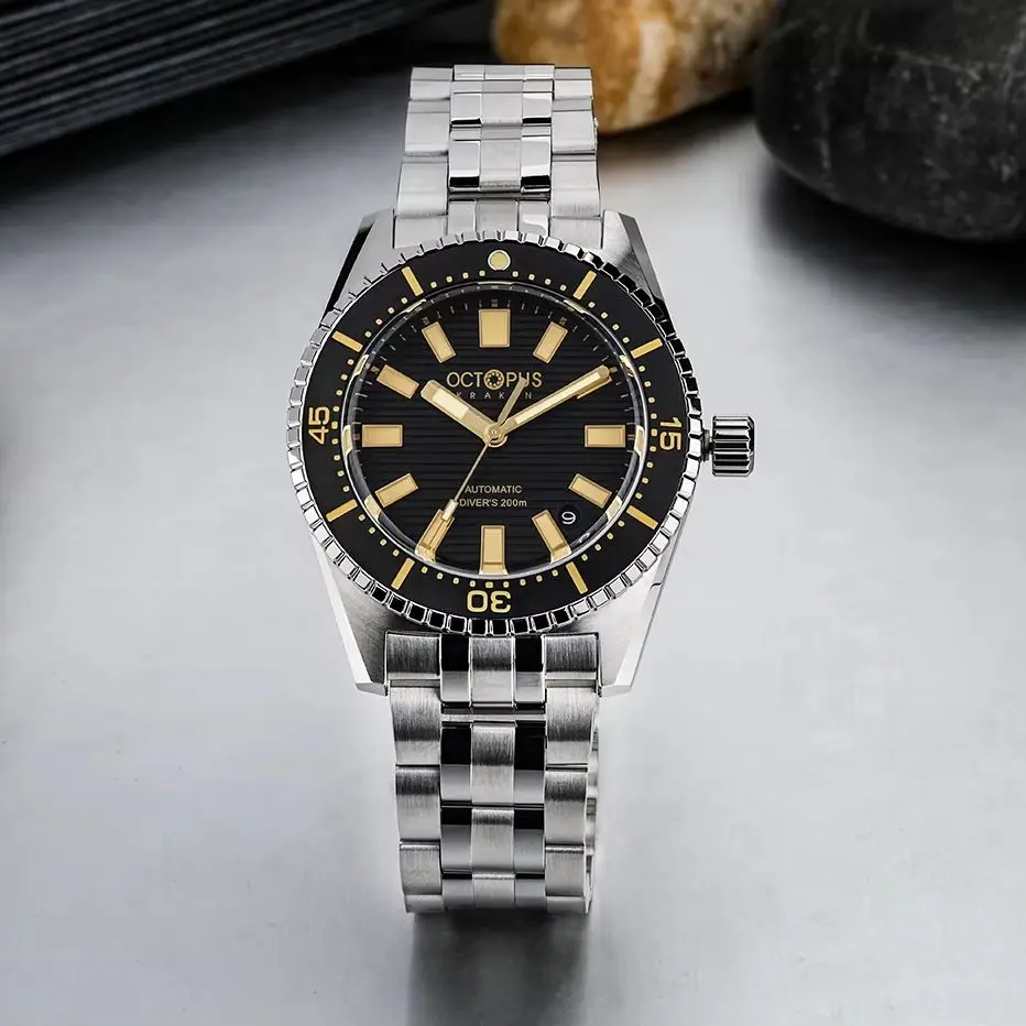 Octopus Kraken 39MM Men's Automatic NH35 Mechanical Watch Stainless Steel Diving 20Bar Sapphire Luminous C3 Reroj Hombre Watches