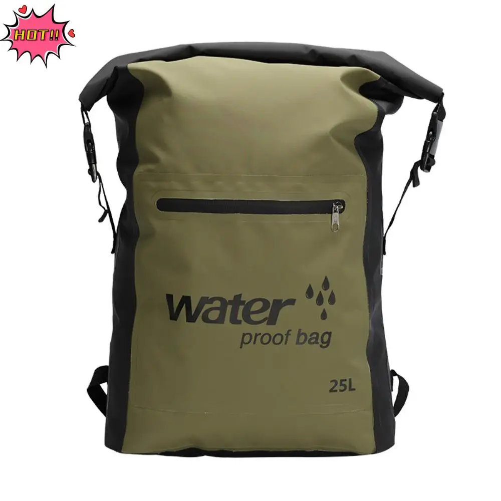 New 25L Dry Bag Waterproof PVC Swimming Backpack Outdoor Bags for Kayaking Boating