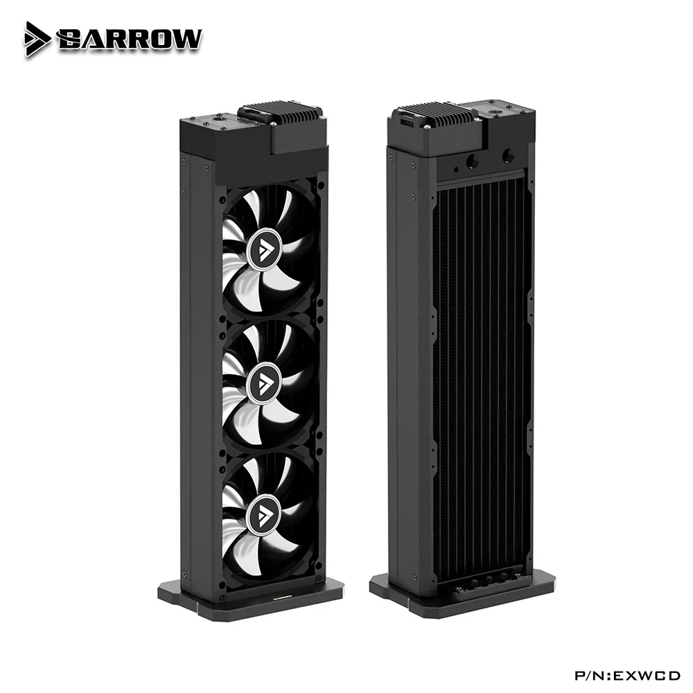 Barrow 360 Externe Waterkoeling Radiator Pomp Uitlaat Geïntegreerde Waterkoeler Voor Itx Laptop Halfgeleider Warmteafvoer