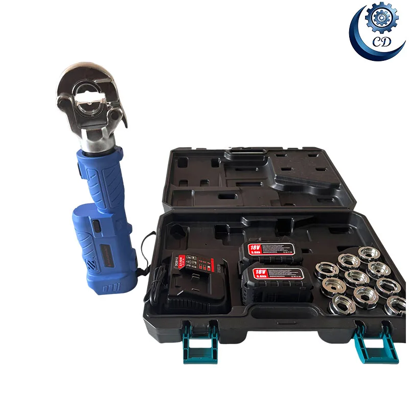 Auto Release Hydraulic Crimper 60KN Lithium Powered Cable Crimping Tool For Grid Transformation