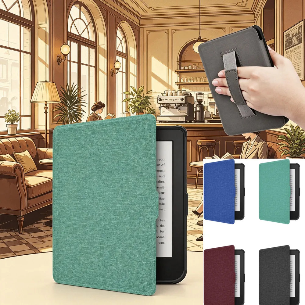 Smart Case for Kobo Clara BW 2E N367B N506 N365 E-Reader Magnetic Flip Auto Wake Sleep Soft Cover for Kobo Clara Clara Colour