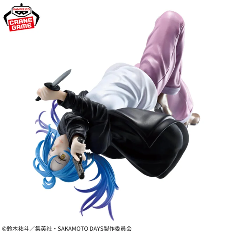 

Оригинальный Bandai Namco Banpresto Sakamoto Days Sofvimates Aembali Akira ПВХ Настольный орнамент Аниме Фигурка Модель Коллекционная игрушка в подарок