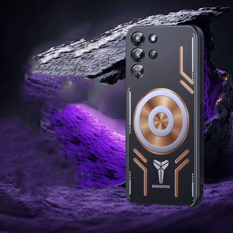 

Heat Dissipation Metal Copper Cooling Case For ZTE Nubia Red Magic 10S 8 S 7 6 9S Pro Plus Magnetic Heavy Duty Protection Cover