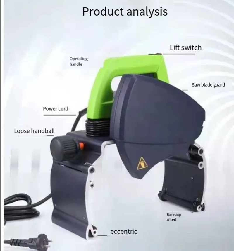 

Hand-Held Electric Pipe Cutting Machine Steel Pipe Cutter for 15-220mm Diameter Precision Cutting Tool