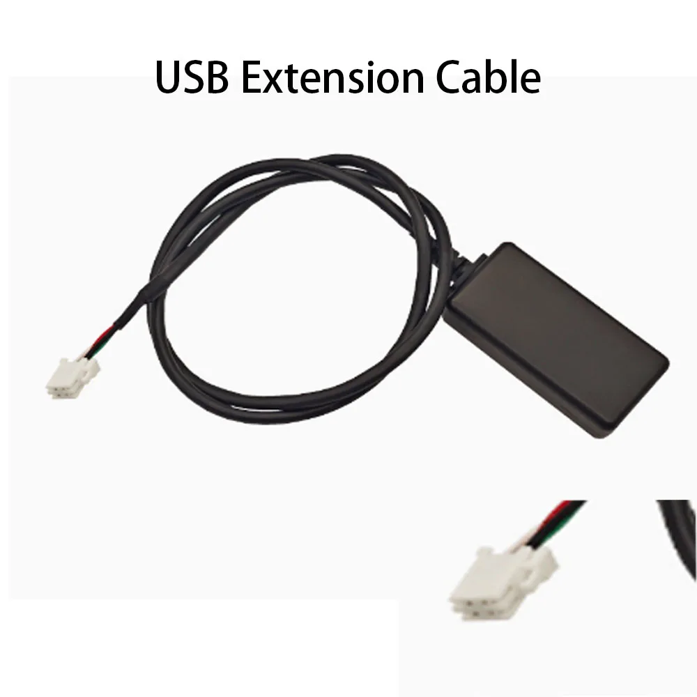 USB Extension Cable HD Video Output Adapter Box 4K For Car Navigation Android 6.0 And Above Car Multimedia Player