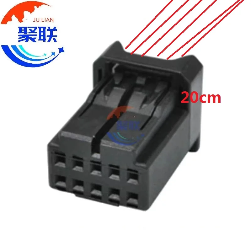1Set 10Pin 936163-2 Auto Wiring Connector With Cable Headlight Harness Plug With Pin Or Wires