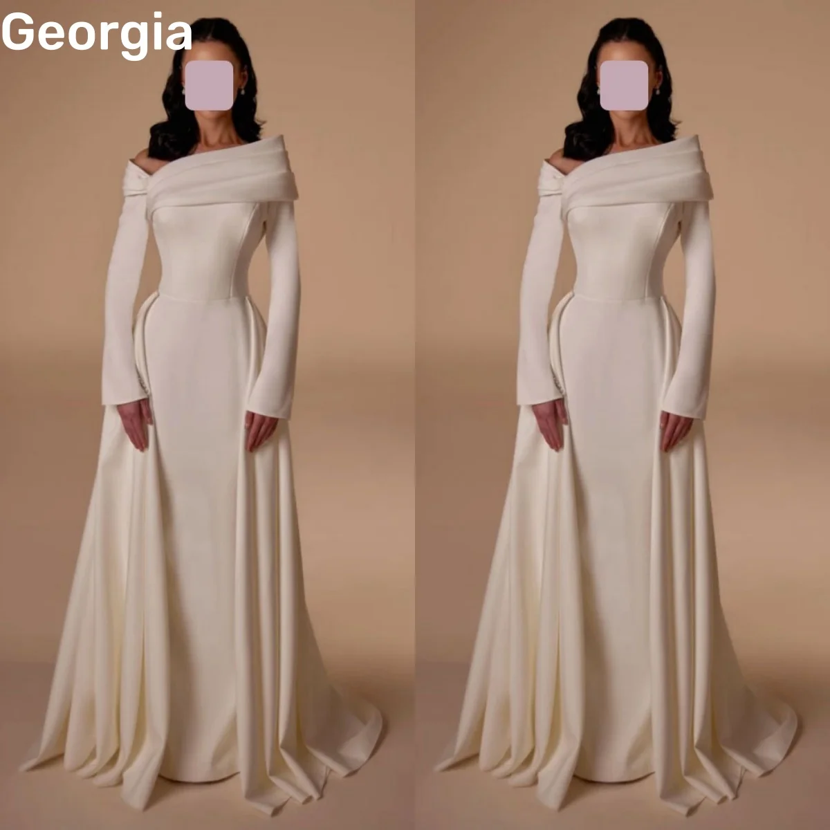 

Дубай Трапеция Настроить платья на одно плечо для выпускного вечера Вечернее платье длиной до пола с рюшами Вечерние платья на молнии с длинными рукавами