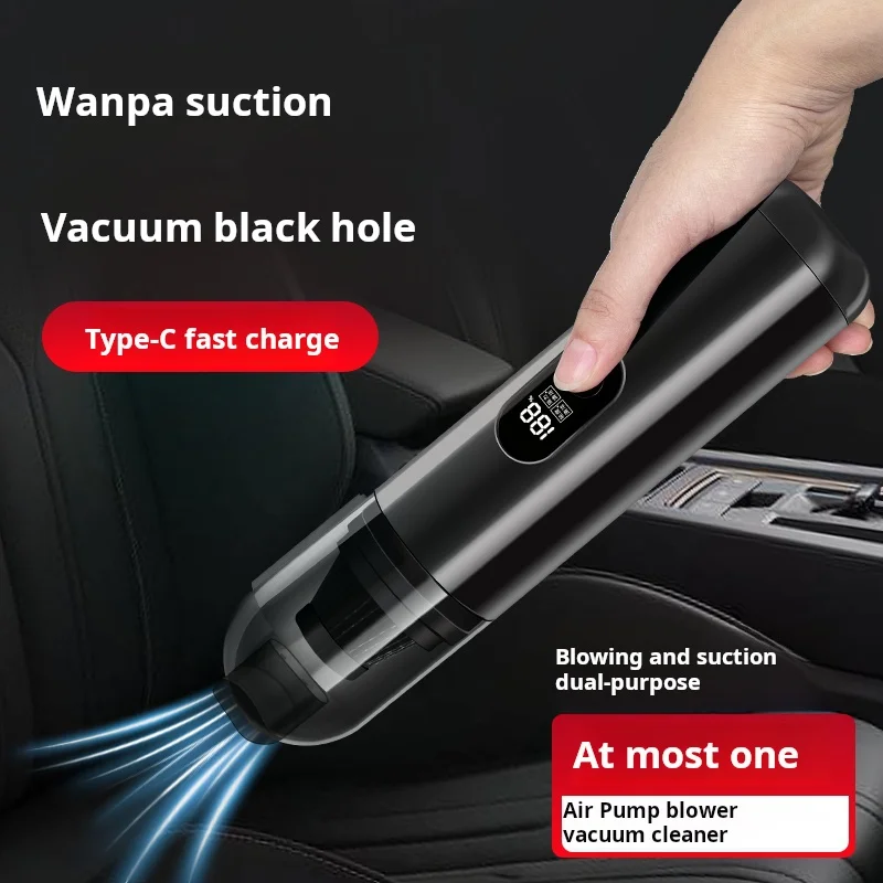 Wireless Pocket Vacuum Cleaner 2-in-1 Blowing And Suction Portable Handheld Type-C for Car Inflatables Keyboard