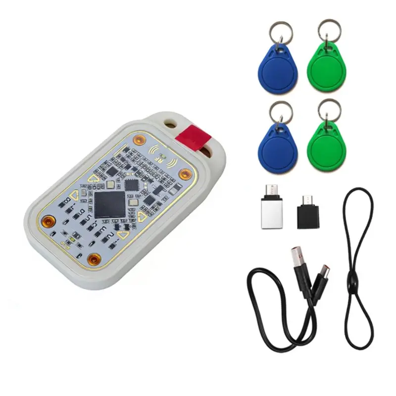[new-a09r-】-chameleon-v30-rfid-smart-chip-reader-125khz-2xuid-2xcuid-keychain