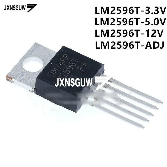 

20PCS NEW LM2596 LM2596T-3.3 LM2596T-5.0 LM2596T-12 LM2596T-ADJ TO-220-5 Voltage Regulator Voltage Reducer Chip