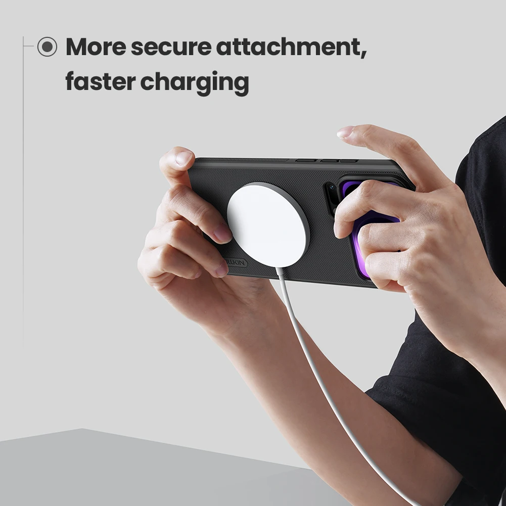 حافظة Nillkin لهاتف Xiaomi Mi 17 Pro Max / 17 Pro 5G Magsafe Frosted Hard 360 Magnetic Adapt Matte غطاء خلفي كامل لهاتف Xiaomi 17