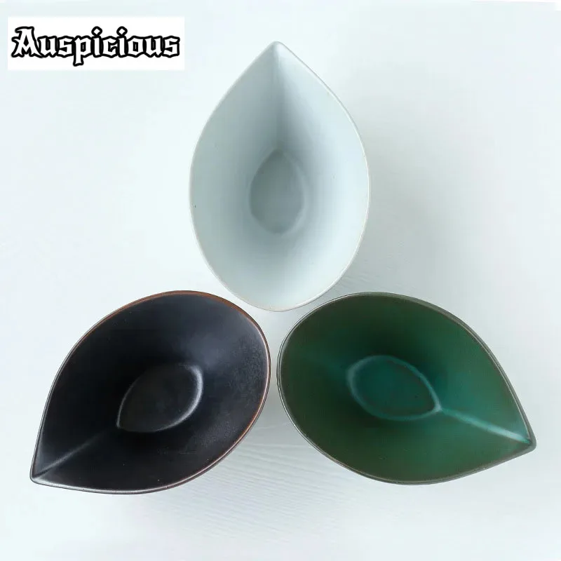 160ml Creative Coarse Pottery Kiln Variable Glaze New Tea Sea Ceramic Fair Cup Tea Dispenser Public Cup Uniform Kung Fu Tea Set image 2