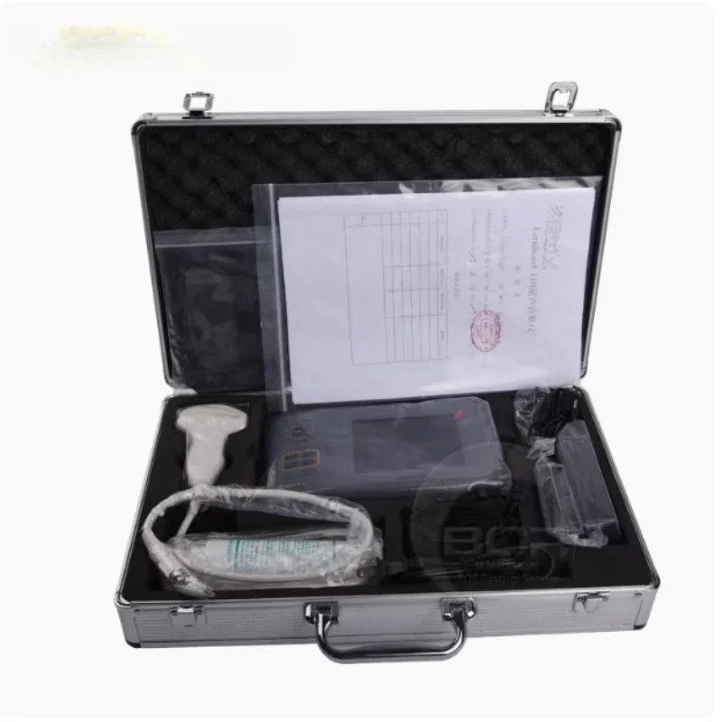 الأغنام خنزير البقرة الخيول الحمل المعدات البيطرية 5.8 بوصة مزرعة المحمولة آلة الماسح الضوئي بالموجات فوق الصوتية #2