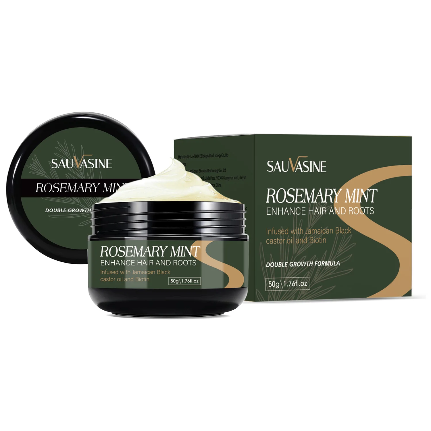 Rosemary Conditioner for Hair Repair Damaged Hair Deeply Nourishing Improve Dry Hair and Split Ends Repair Smoothing Cream