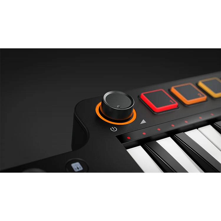 Multi Functional Instrument Versatile Portable Electronic Organ 25-Key Music Keyboard Tailor-Made For Band Guitarists
