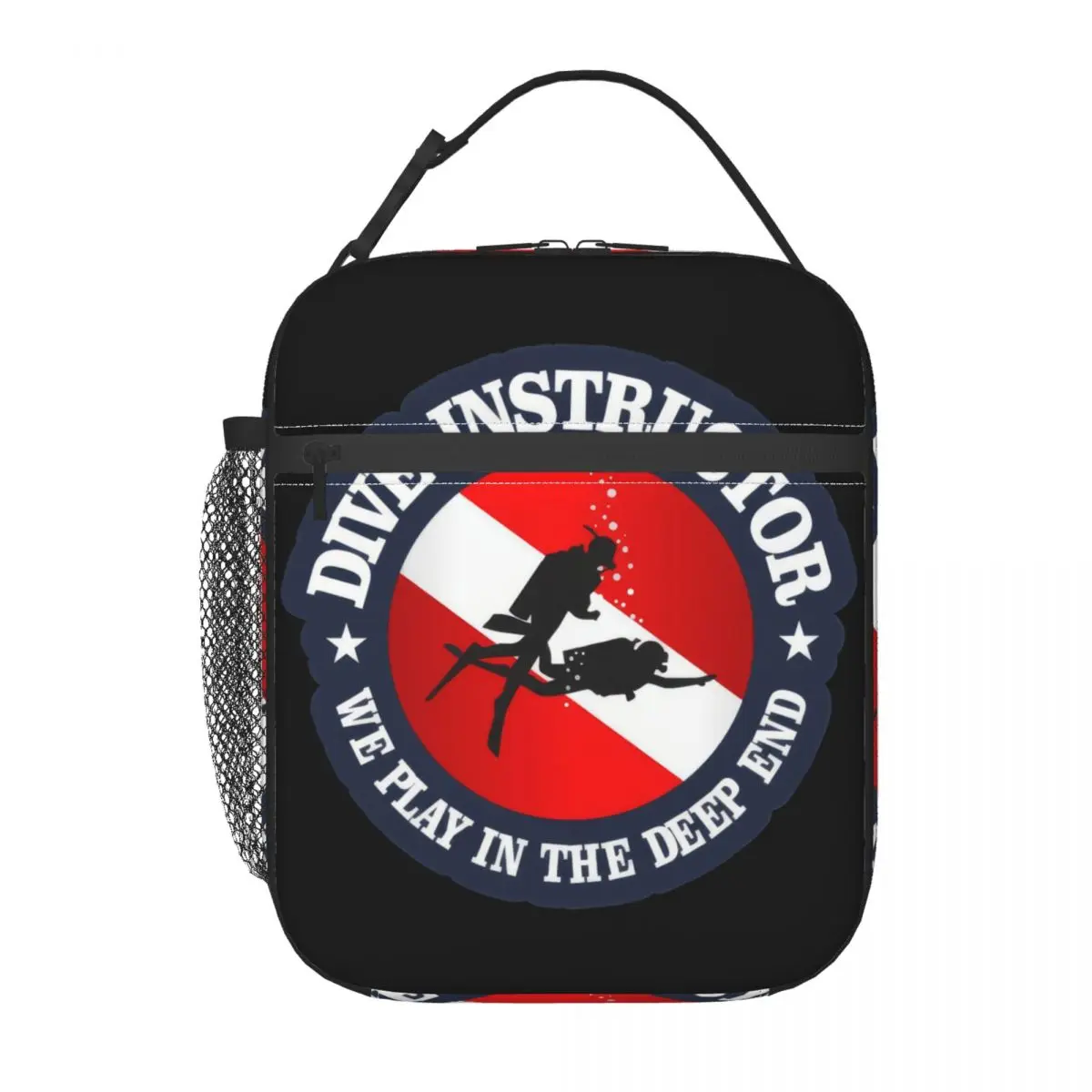 

Dive Instructor Insulated Lunch Bag Tote Food Handbag