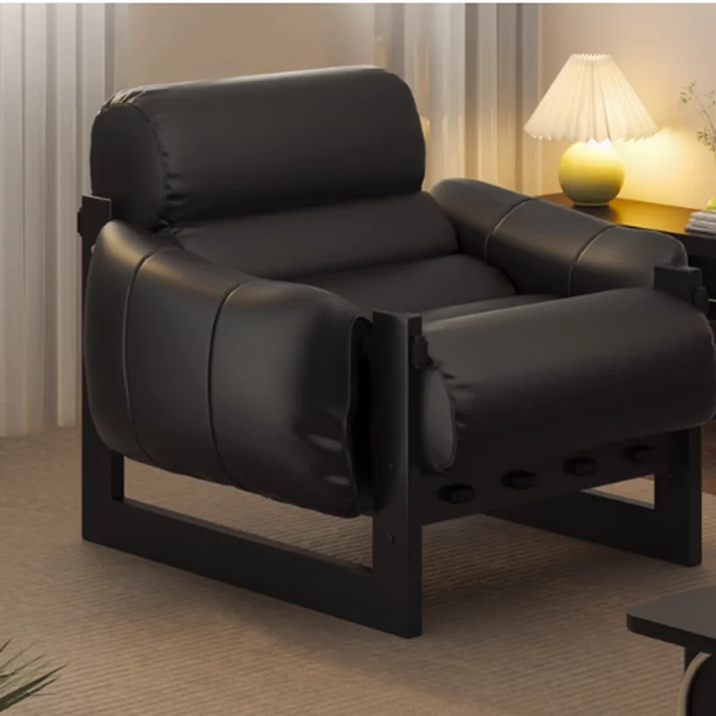 

Desinger Black Living Room Chairs Modern Nordic Fluffy Comfortable Living Room Chairs Arm Cheap Fauteuil Salon Home Furniture