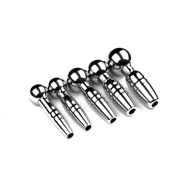 New Penis Plug Stainless Steel Urethral Dilator Toy Urethral Plug Male Urethral Dilator Catheter Chastity Sound BDSM Sex Toys