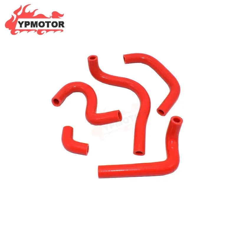 For Honda NSR50 1987-1999 NS-1 NS1 50CC NSR-50 Motorcycle 5pcs/Set Silicone Radiator Hose Water-cooled Pipe Cooling Coolant Tube