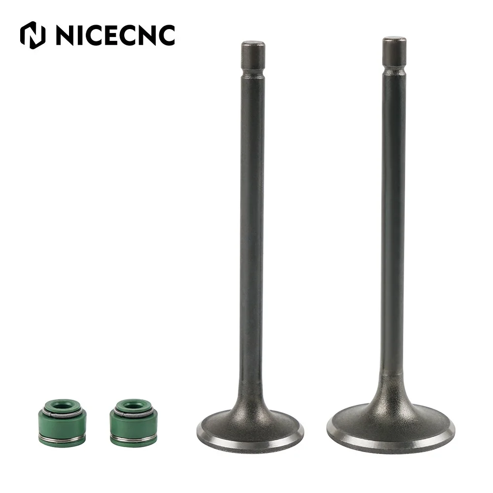 NICECNC Motorcycle Alloy Steel Intake Exhaust Valve Kit For Honda ATC Big Red ATC TRX Good Quality Alloy Replacement Accessories