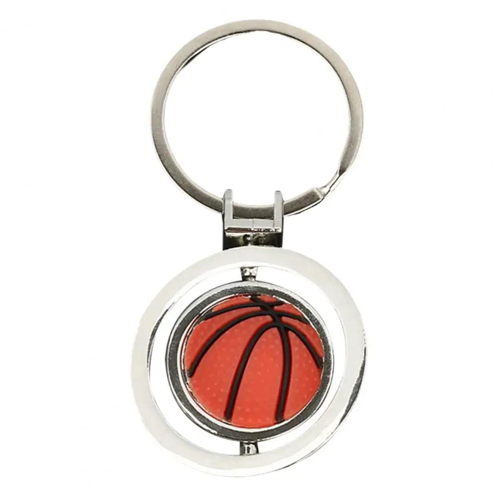 Basketball Keychain Non-deforming Bottle Opening Anti-lost Special Meaningful Keychain   Football Keychain  for Bag