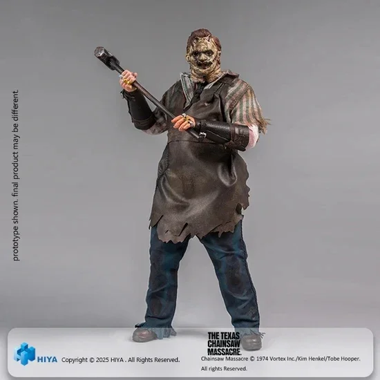 HIYA Exquisite Super 1/12 Texas Chainsaw Massacre 2003 Thomas Hewitt Figurka Kolekcjonerska Model Figurka Akcji Zabawka Prezent