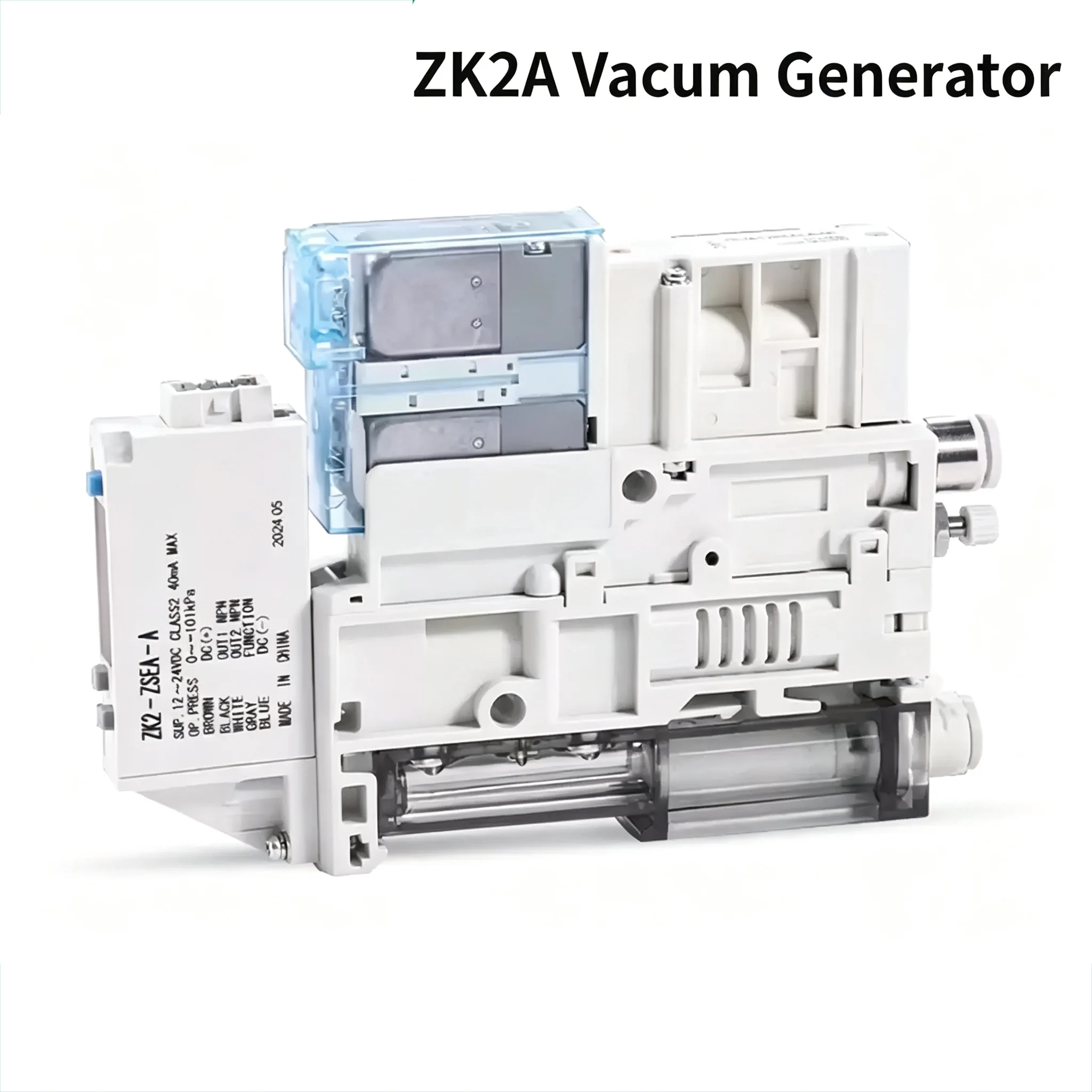 1pcs K5EL-06/08,K5ALA-06/08 NEW TYPEvacuum generator ZK2 Vacuum Module Ejector System ZK2A07/10/12/15K5AL-06/08
