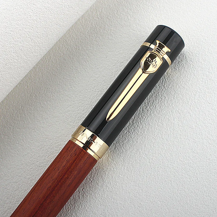 JINHAO 650 Holz Füllfederhalter Hohe Qualität F EF Feder Tintenstift Kalligraphie Stift Schreibwaren Schule Bürobedarf PK 9056 – Detail 8