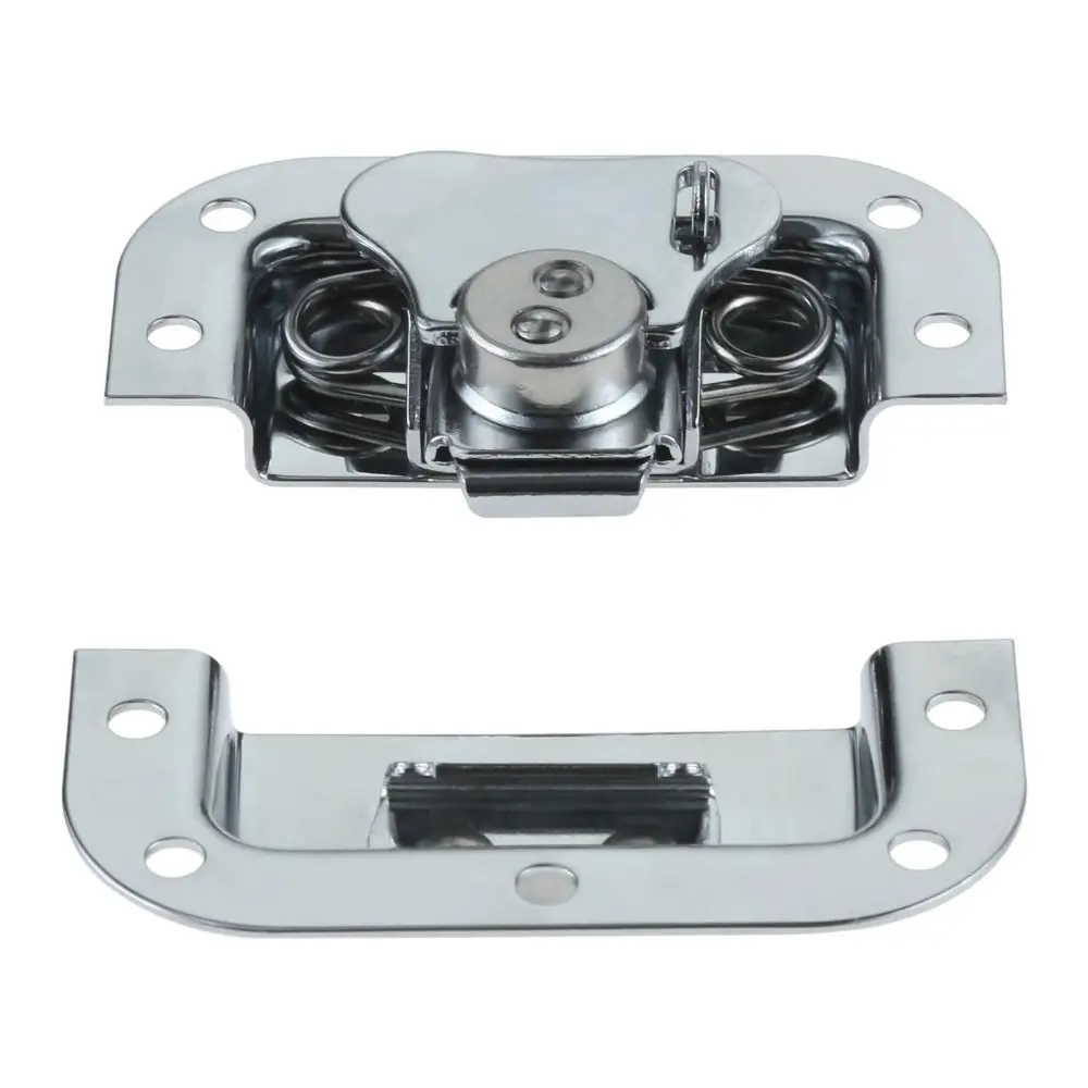 4 قطعة الربيع تحميل فراشة تويست قفل مشبك راحة جبل الثقيلة صندوق الهواء قفل سبيكة قفل الأمان