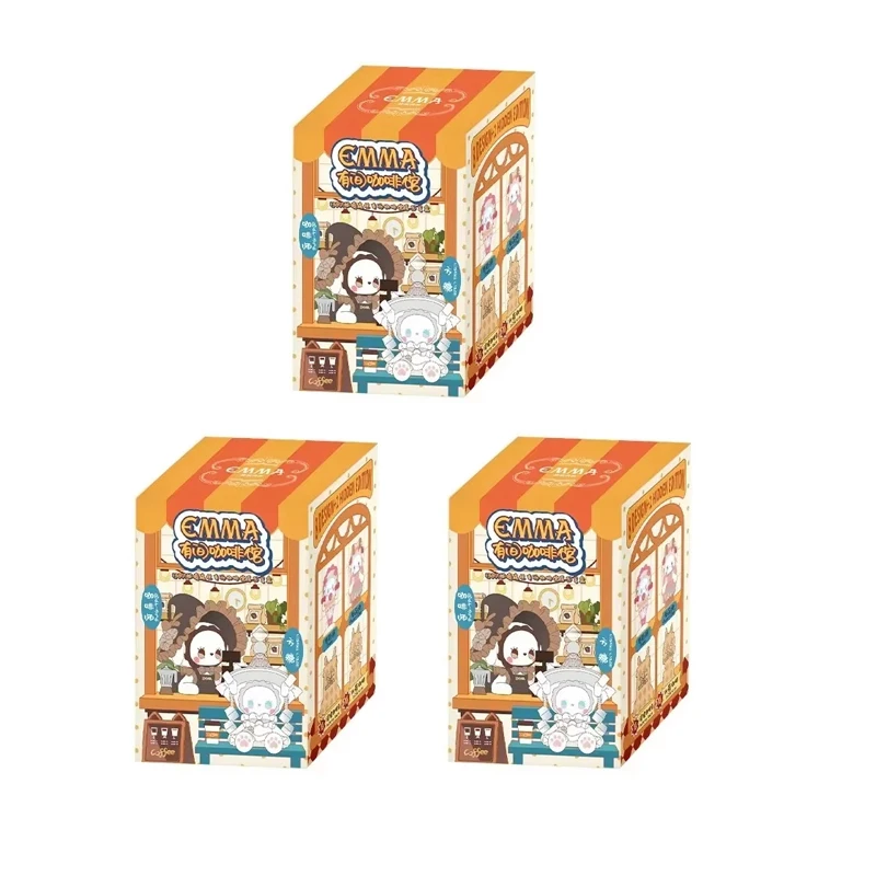 Original EMMA Secret Forest Coffee Shop Series Blind Box Toys for