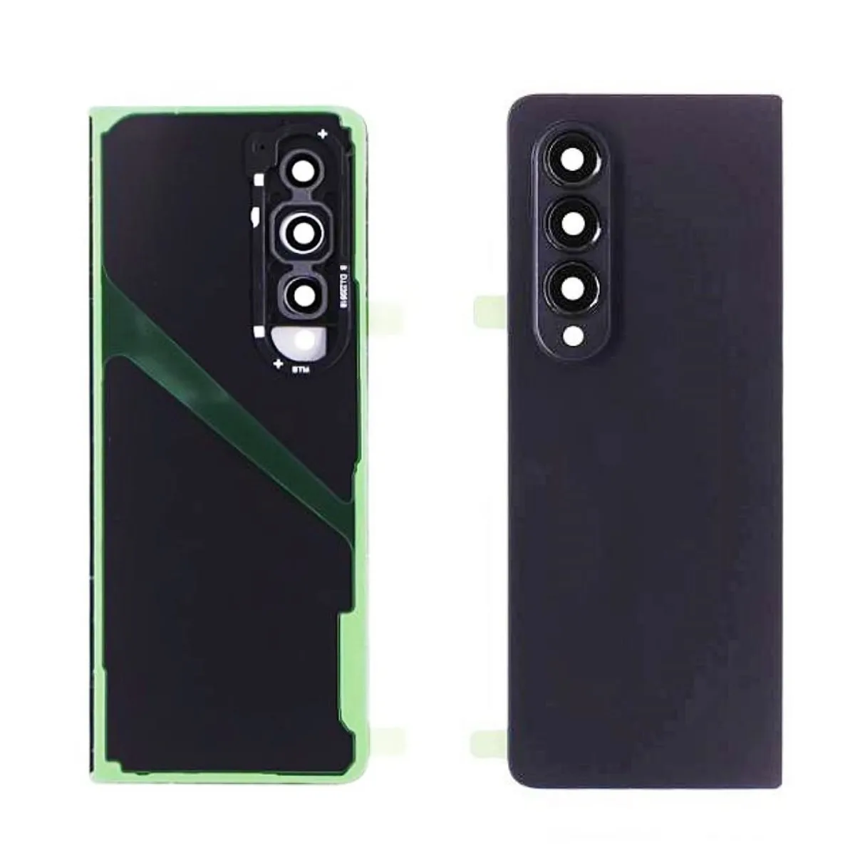 For Samsung Galaxy Z Fold 4 F936 Back Battery Cover Rear Door Housing Glass Panel Replaceme+Camera Lens